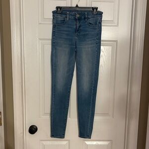 American Eagle Outfitters Next Level Stretch Hi Rise Jeggings Size 4
